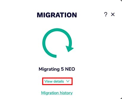 migrazione neo sito web O3 inizio migrazione
