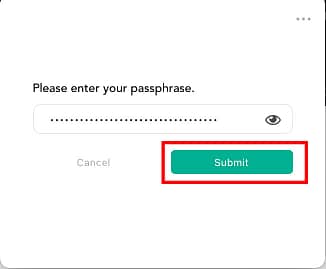 migrazione neo sito web password wallet legacy