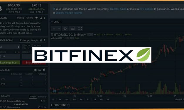BITFINEX: iscriversi, depositare, prelevare e fare trading